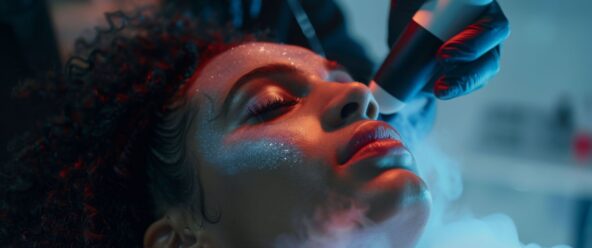 Bőrpír-csökkentő kezelés